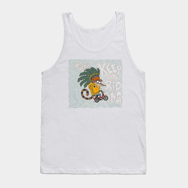 Keep on Riding! Tank Top by Fresh! Printsss ™